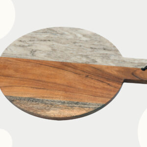 Wood & Marble Chopping Board