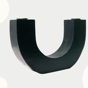 U Shape Candle Holder